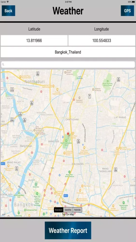 Bangkok Thailand - OfflineMap Screenshots