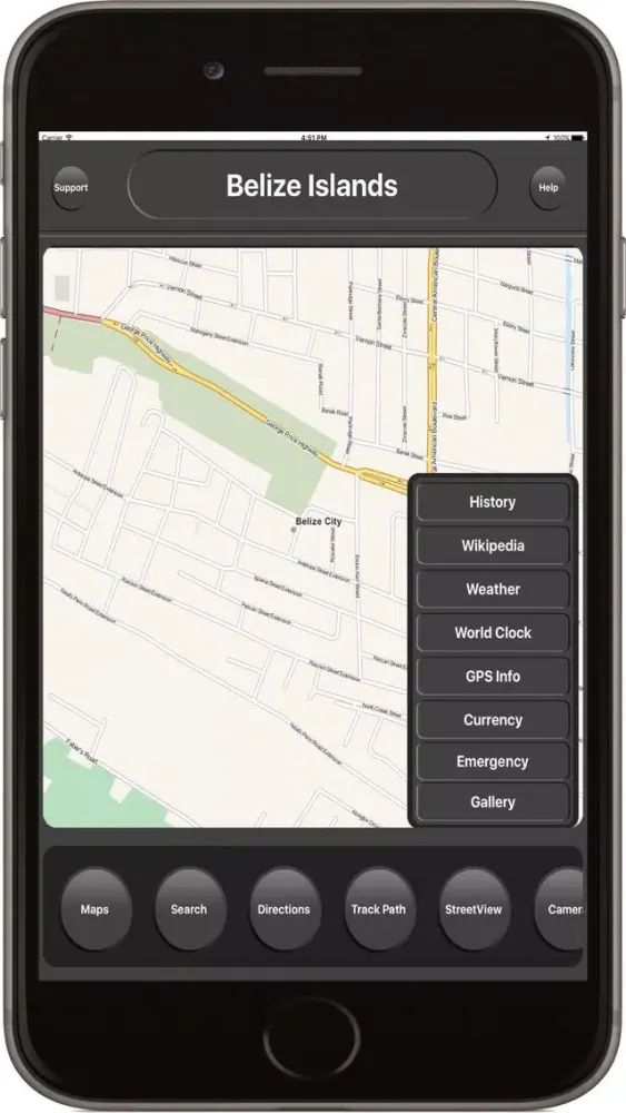 Belize Islands Offline City Maps Navigation應用截圖