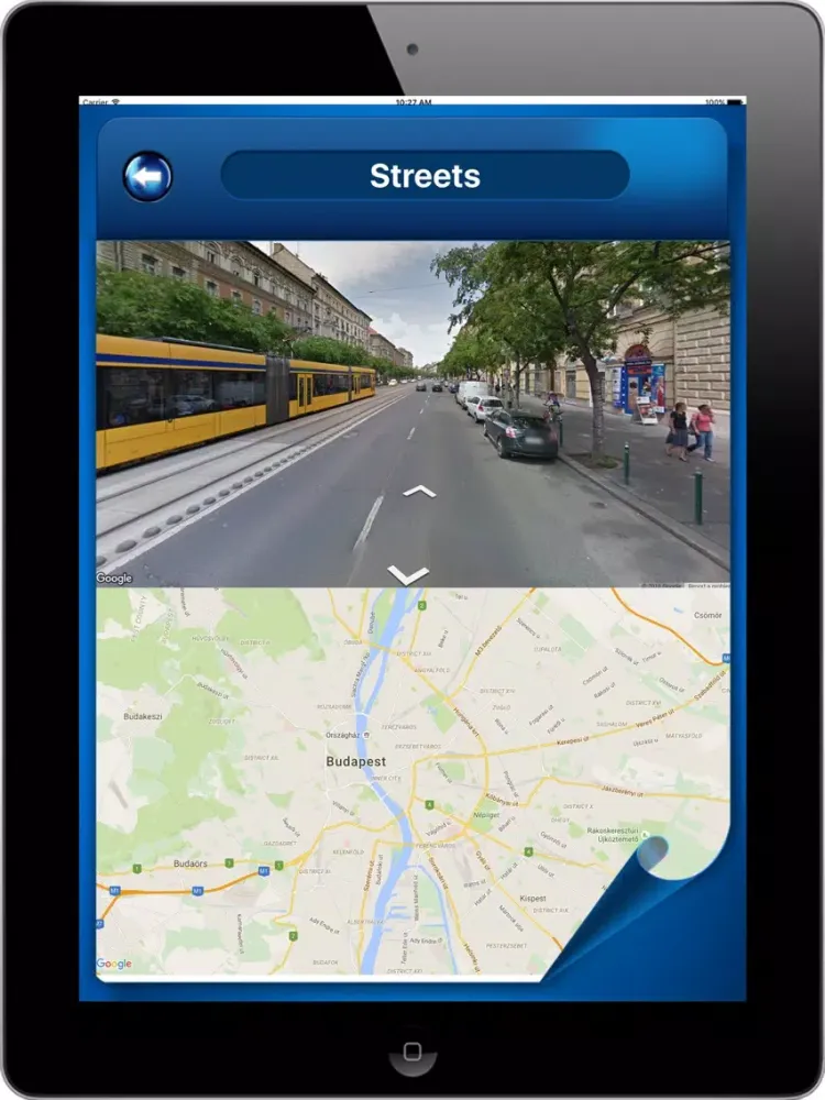 Budapest Hungary - Offline Maps Navigator iPad 应用截图