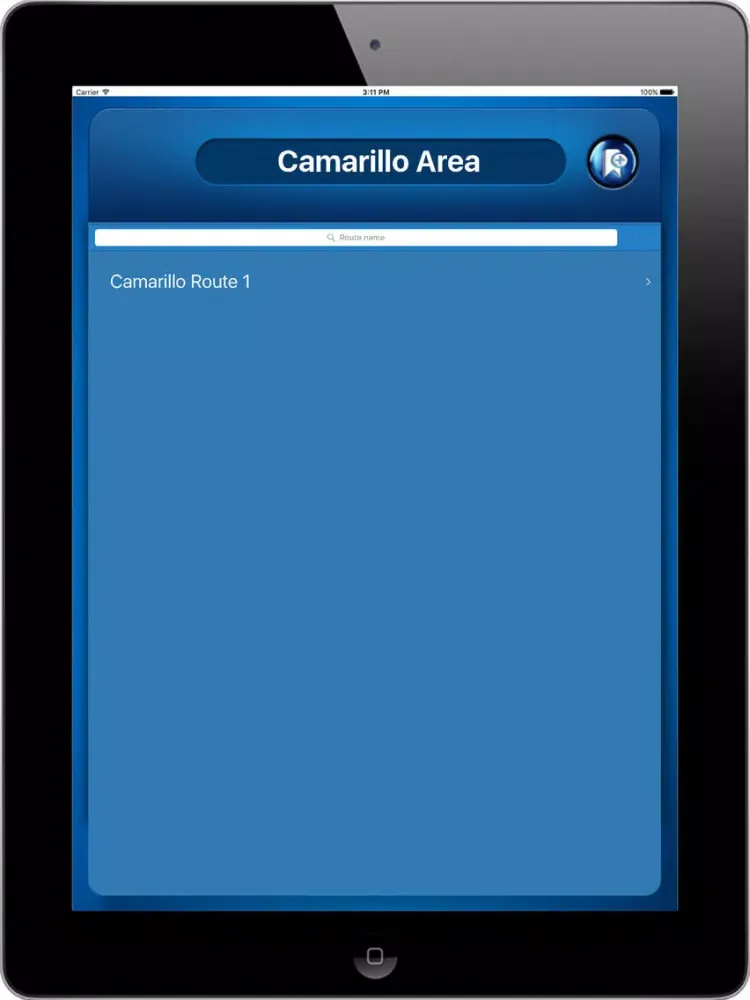 Tangkapan skrin Camarillo Area (CAT) California USA where is Bus iPad 