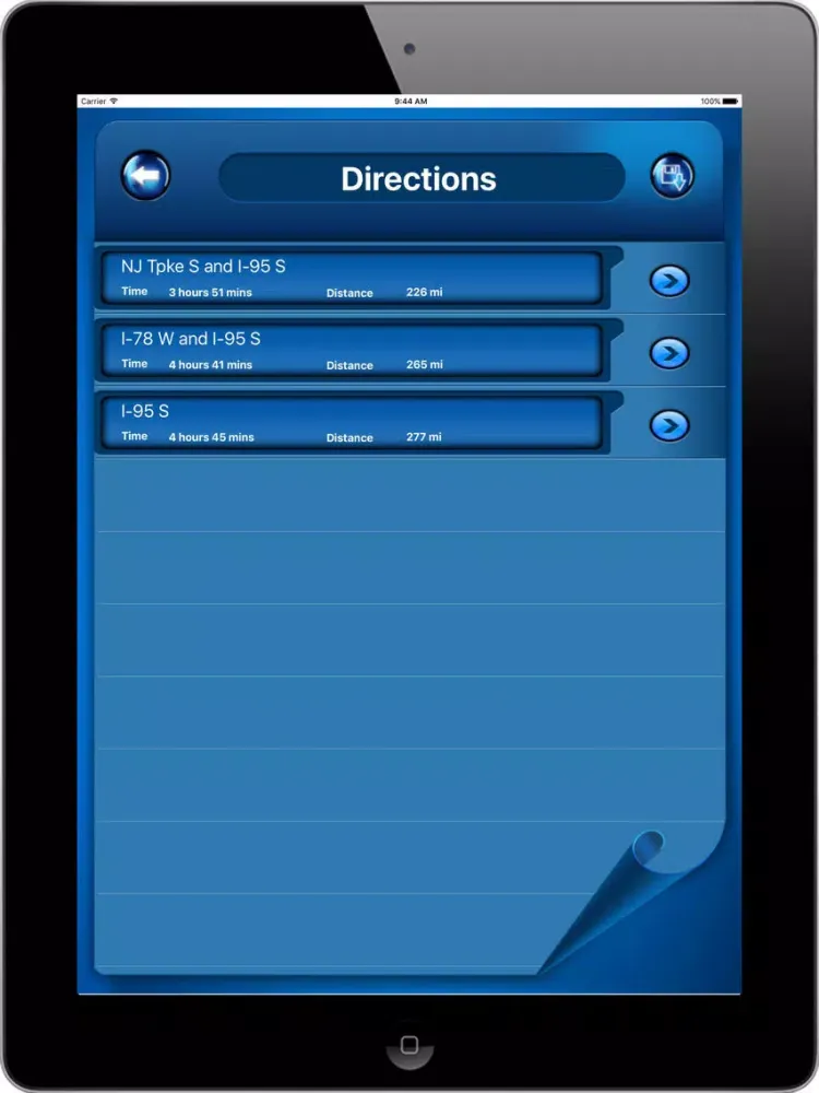 Zrzuty ekranu Dallas USA - Offline Maps Navigation iPad 