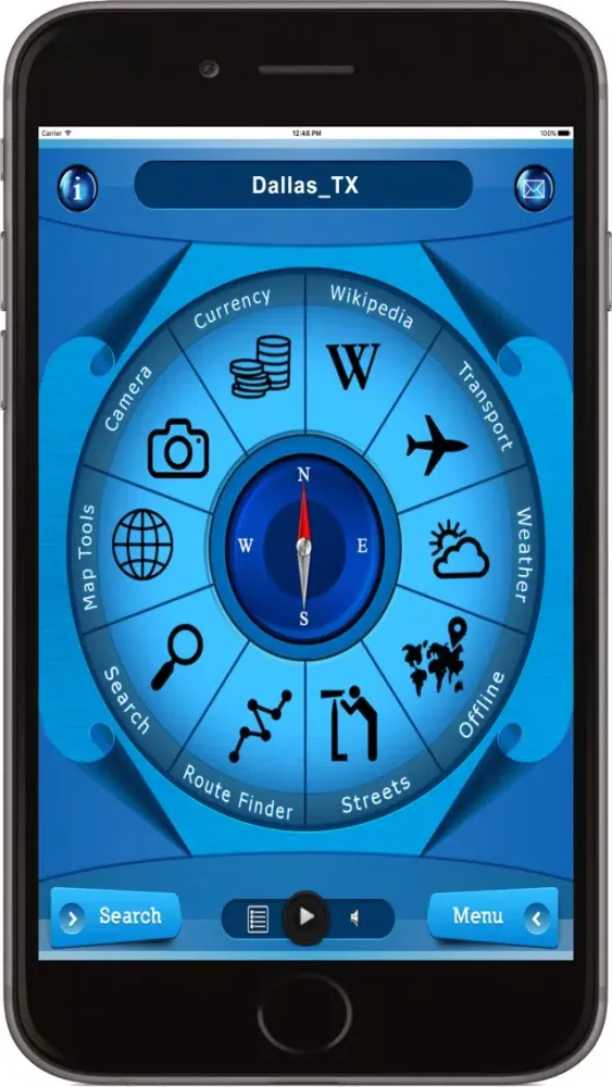 Zrzuty ekranu Dallas USA - Offline Maps Navigation