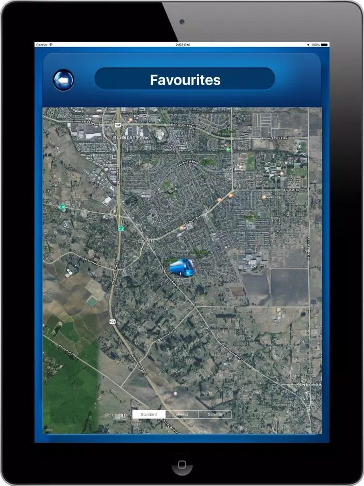 Скриншоты DC Circulator USA where is the Bus iPad 