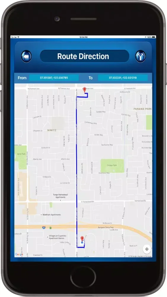 Zrzuty ekranu Dumbarton Express California USA where is the Bus