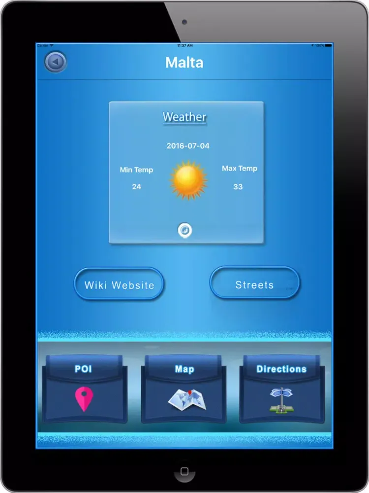 Capturas de pantalla de Europe Travel - Map Navigation & Transport iPad 