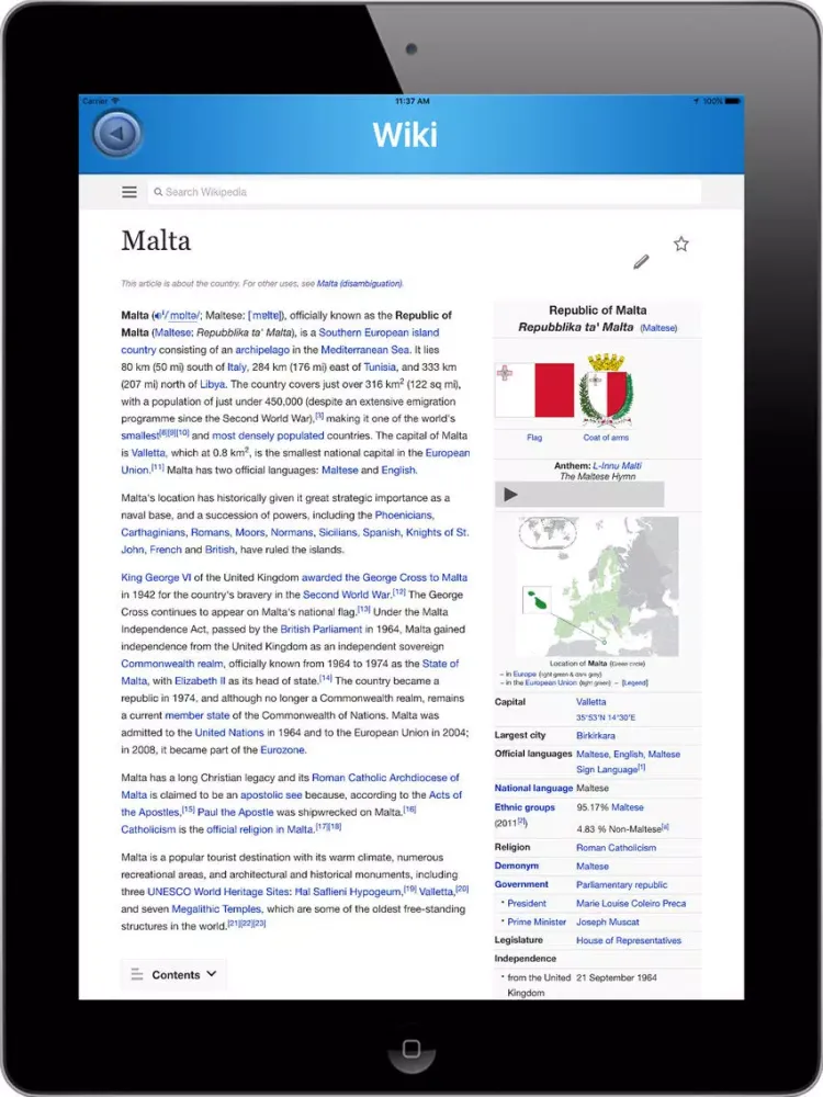 Capturas de pantalla de Europe Travel - Map Navigation & Transport iPad 