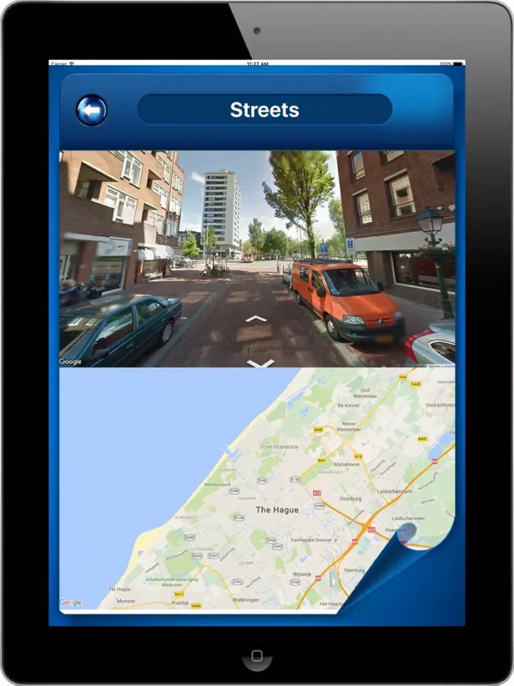 Captures d'écran de Hague Netherlands Offline Map Navigator Transport iPad 