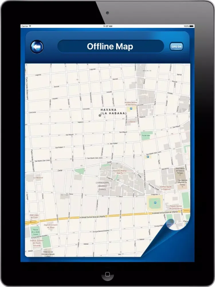 Havana Cuba Offline Maps Navigator Transport iPad  Ekran Görüntüleri