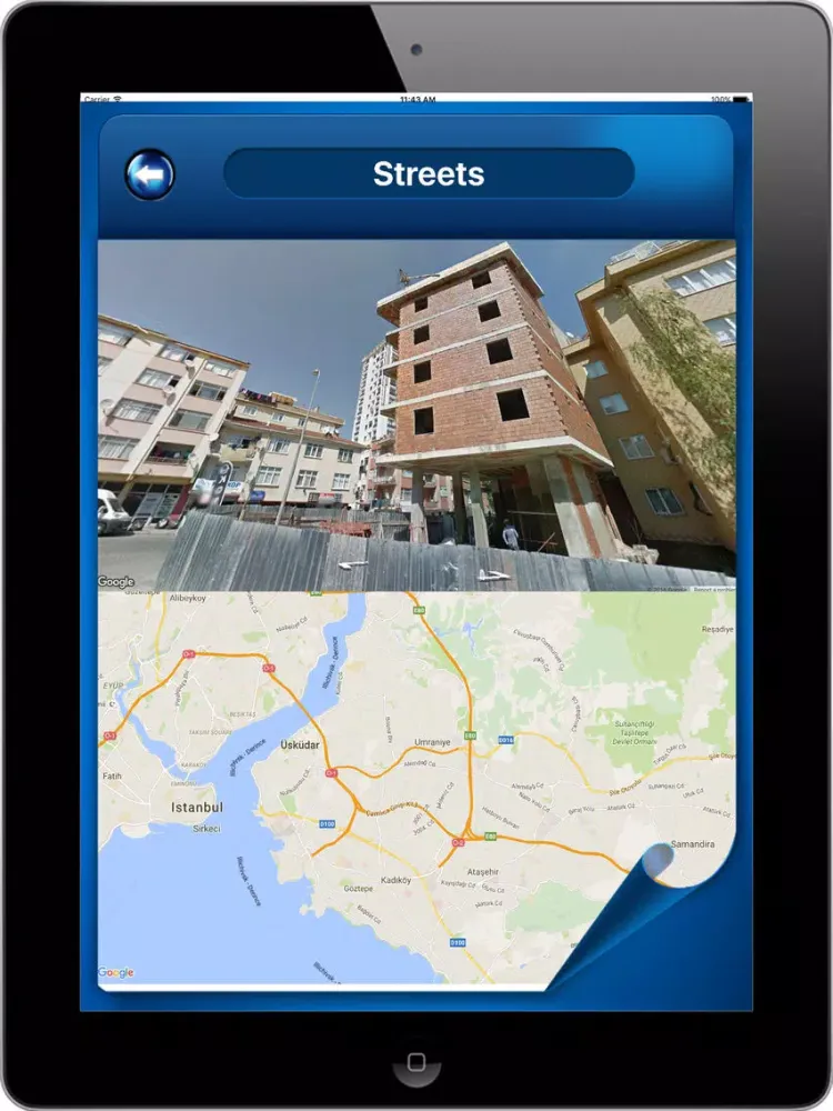 Zrzuty ekranu Istanbul Turkey - Offline Maps navigator Transport iPad 