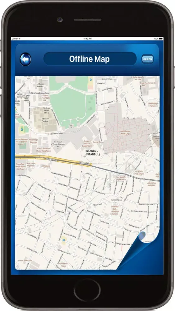 Zrzuty ekranu Istanbul Turkey - Offline Maps navigator Transport