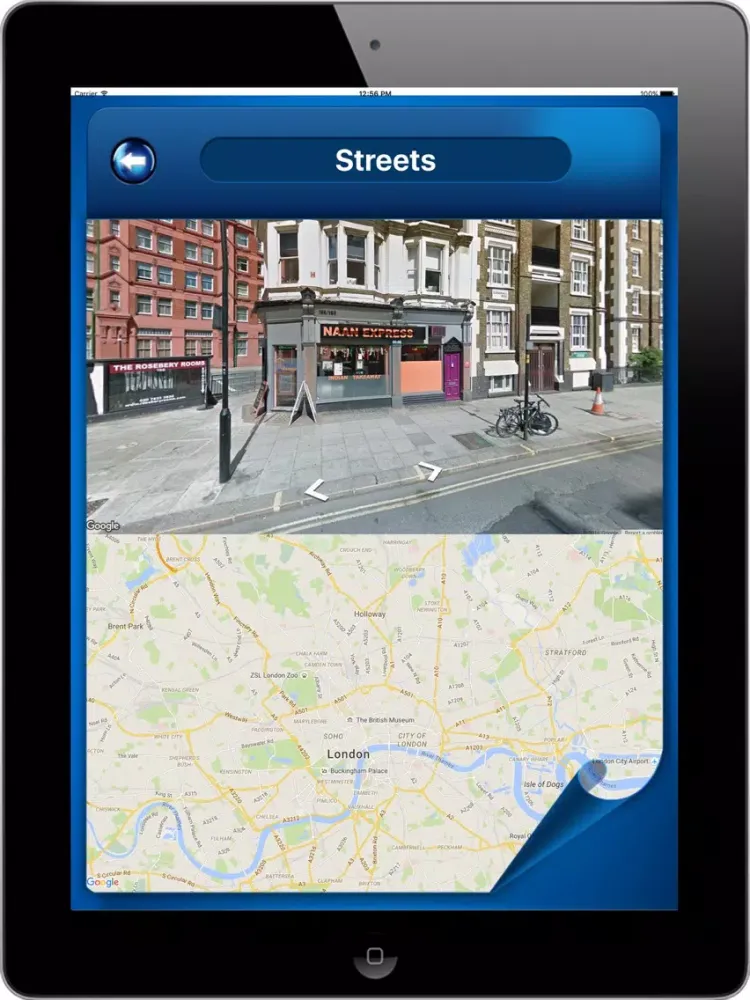 Capturas de pantalla de London United Kingdom - Offline Travel Maps iPad 