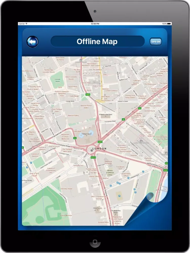 Capturas de pantalla de London United Kingdom - Offline Travel Maps iPad 