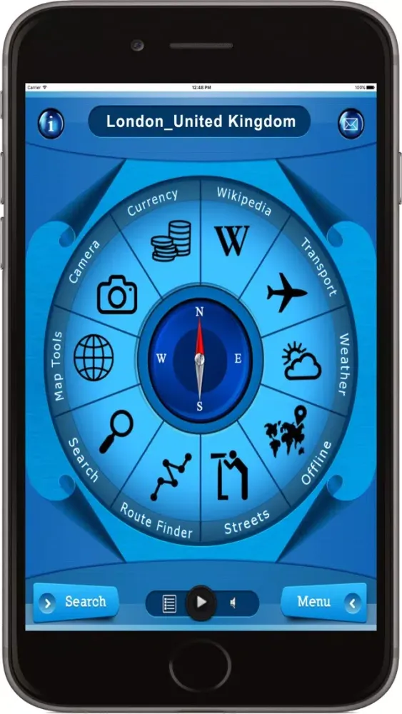 Capturas de pantalla de London United Kingdom - Offline Travel Maps