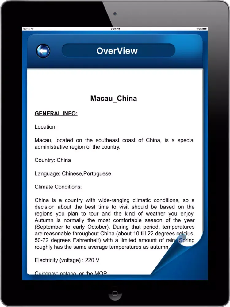 Macau China - Offline Maps Navigator iPad  Ekran Görüntüleri