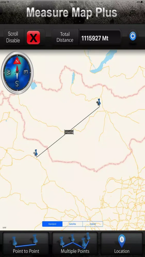 Zrzuty ekranu Measure on the map HD
