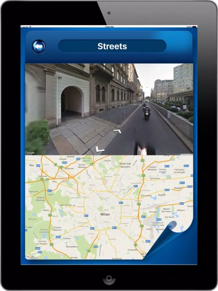 Milan Italy - Offline Maps navigator iPad  स्क्रीनशॉट