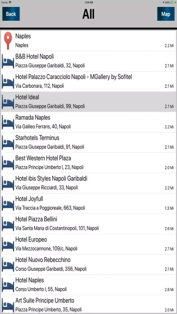 Captures d'écran de Naples Italy - Offline Maps