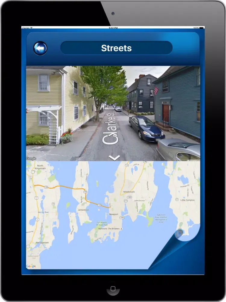Newport Rhode Island - Offline Maps navigator iPad  Screenshots