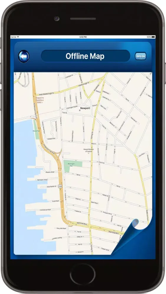 Newport Rhode Island - Offline Maps navigator Screenshots