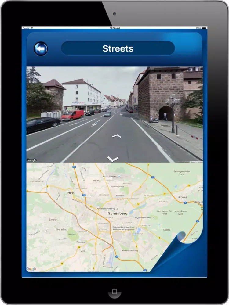 Captures d'écran de Nuremberg Germany - Offline Maps navigator iPad 