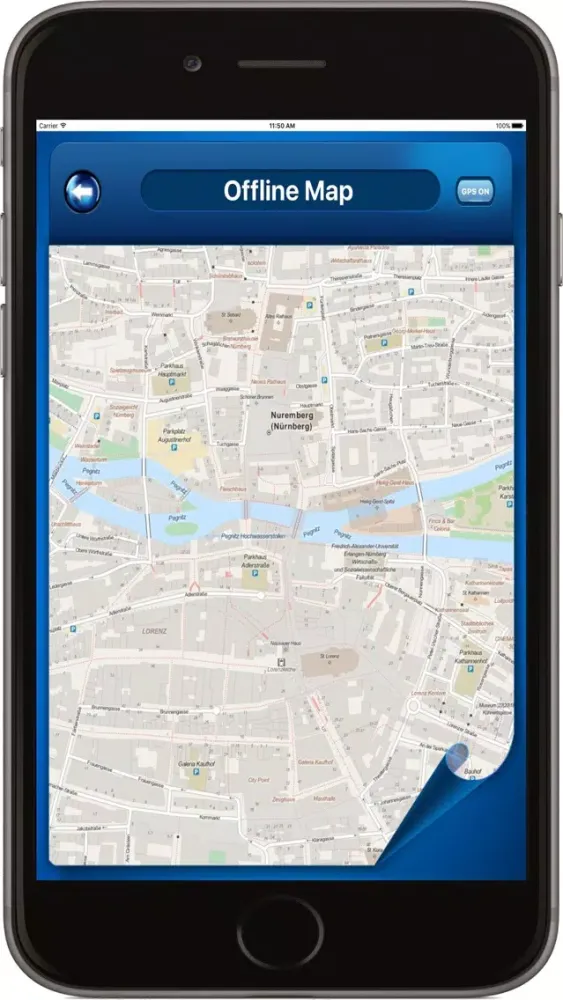 Captures d'écran de Nuremberg Germany - Offline Maps navigator
