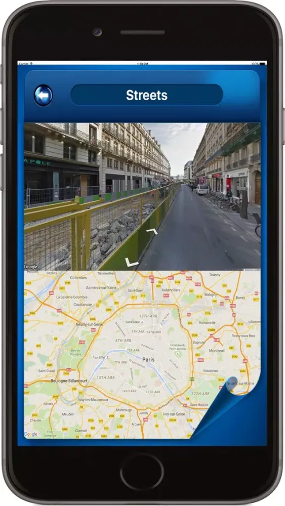 Paris France - Offline Maps navigator Screenshots