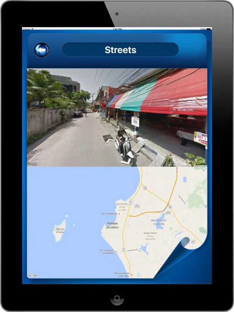 Capturas de pantalla de Pattaya Thailand - Offline Maps Navigator iPad 