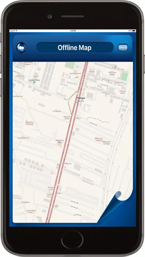 Capturas de pantalla de Pattaya Thailand - Offline Maps Navigator