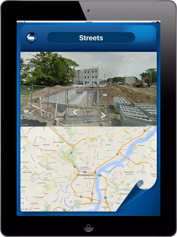 Capturas de pantalla de Philadelphia Philadelphia - Offline Maps iPad 