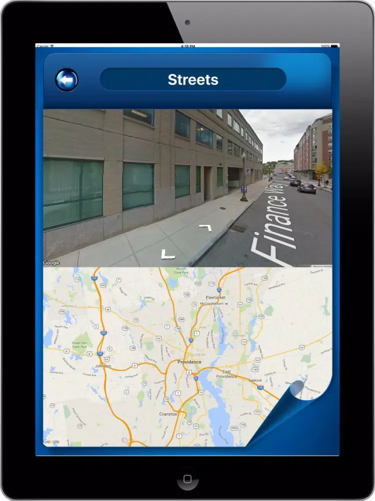 ภาพหน้าจอของ Providence Rhode Island - Offline Maps navigator iPad 
