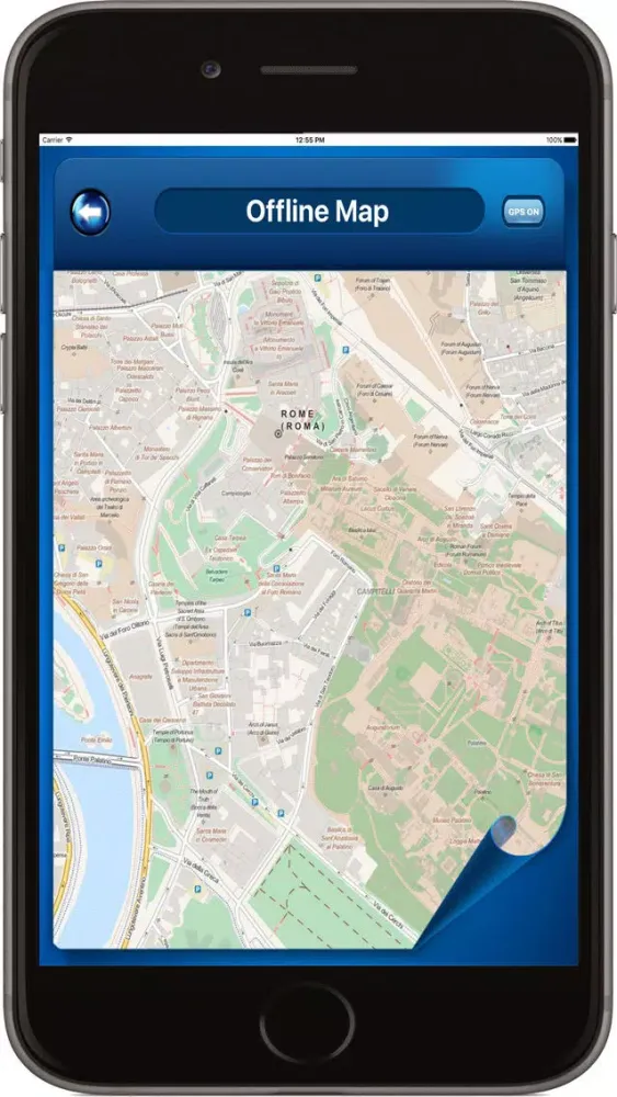 Скриншоты Rome Italy - Offline Maps Navigator