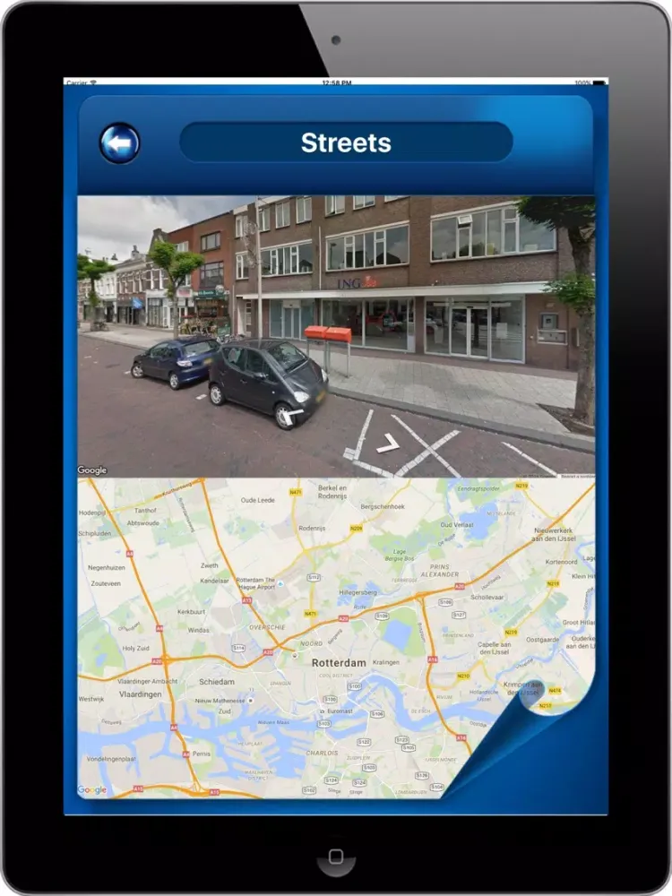 Скриншоты Rotterdam Netherlands - Offline Maps Navigator iPad 