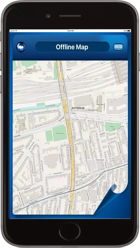 Скриншоты Rotterdam Netherlands - Offline Maps Navigator