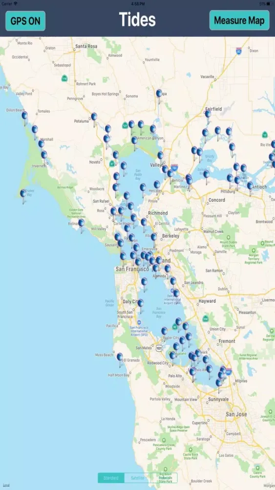 Tides & Wind Forecast USA Screenshots