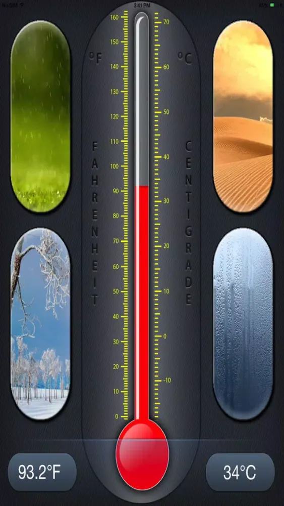 تصاویر Celsius-Fahrenheit