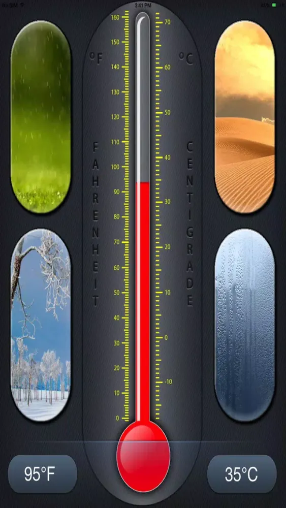 تصاویر Celsius-Fahrenheit