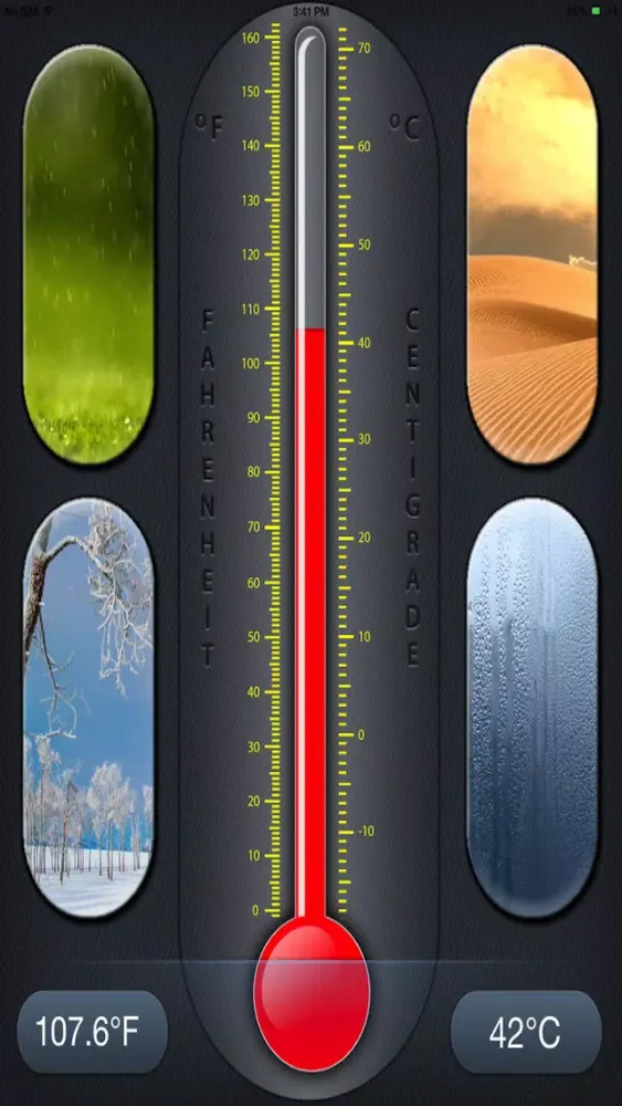 تصاویر Celsius-Fahrenheit