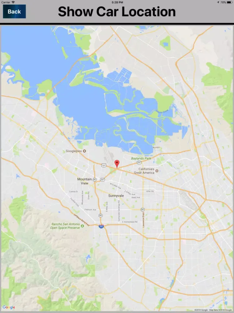 Скриншоты Track & Locate CAR iPad 