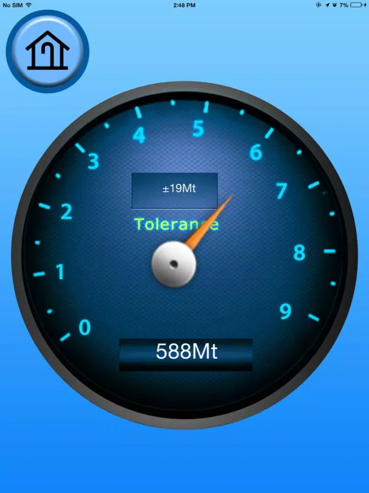 Capturas de tela do GPS with Compass, Speedometer, Alitmeter & Time iPad 