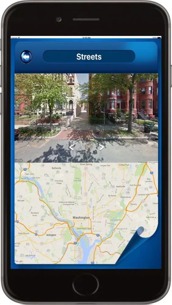 Ảnh chụp màn hình của Washington D.C. DC USA - Offline Maps Navigator
