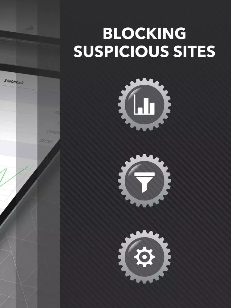 MaxGuard protection & security iPad  Screenshots