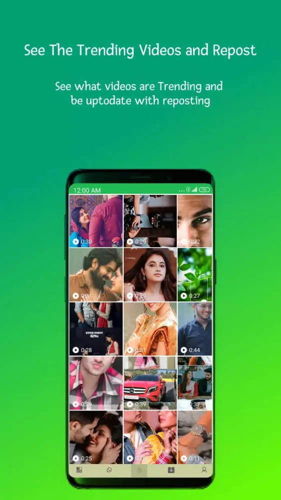 VidVideos - Short Video Status Screenshots