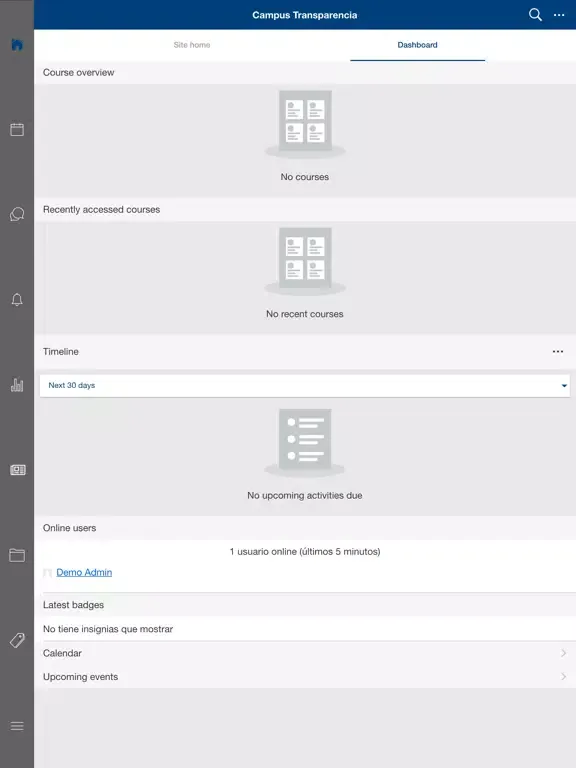 Campus Transparencia iPad  স্ক্রিনশট