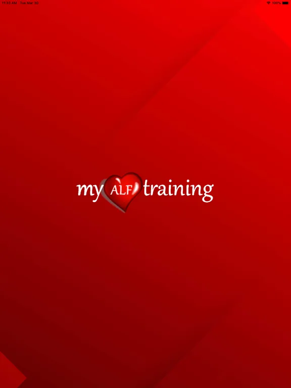 ALF Training iPad 应用截图