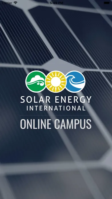 Captures d'écran de SEI Online Campus