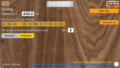 Captures d'écran de Shruti Box