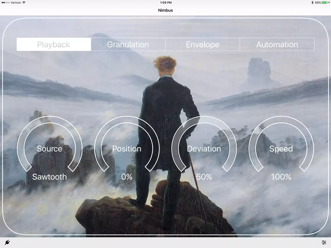 Screenshot di Nimbus AU iPad 