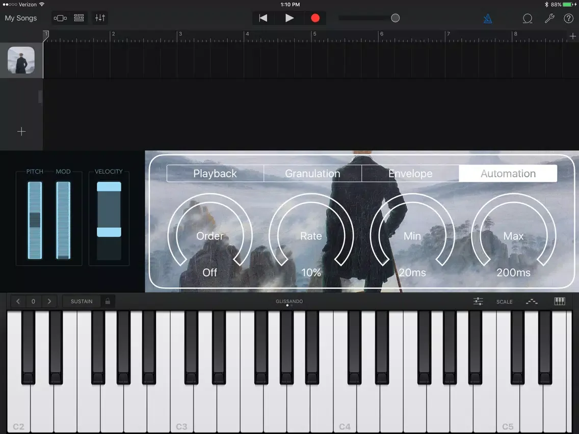 Screenshot di Nimbus AU iPad 