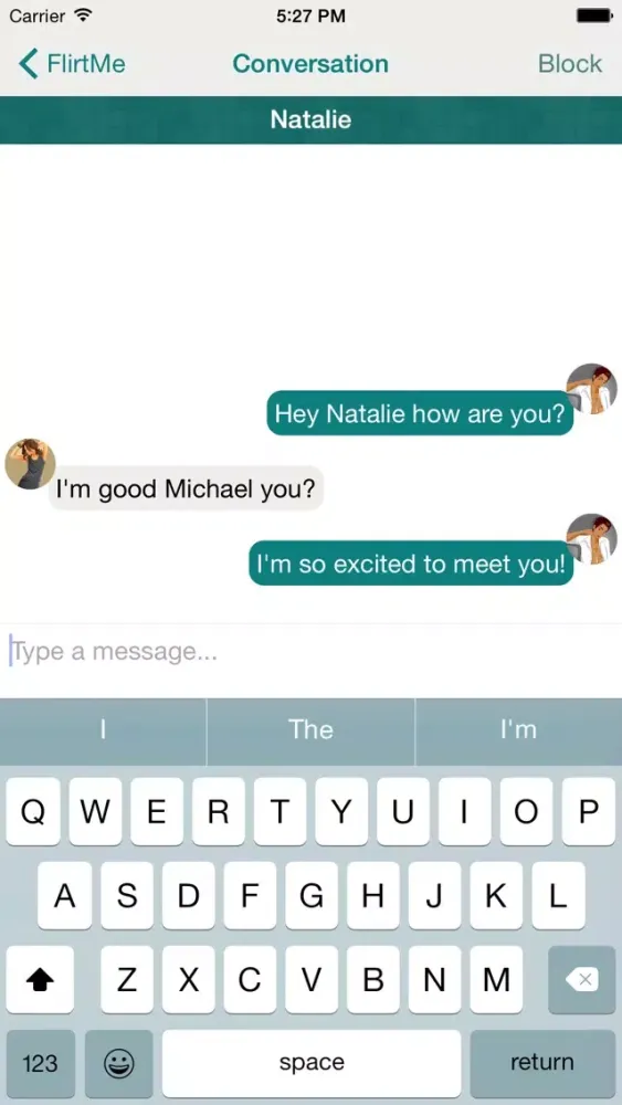 Ảnh chụp màn hình của FlirtMe