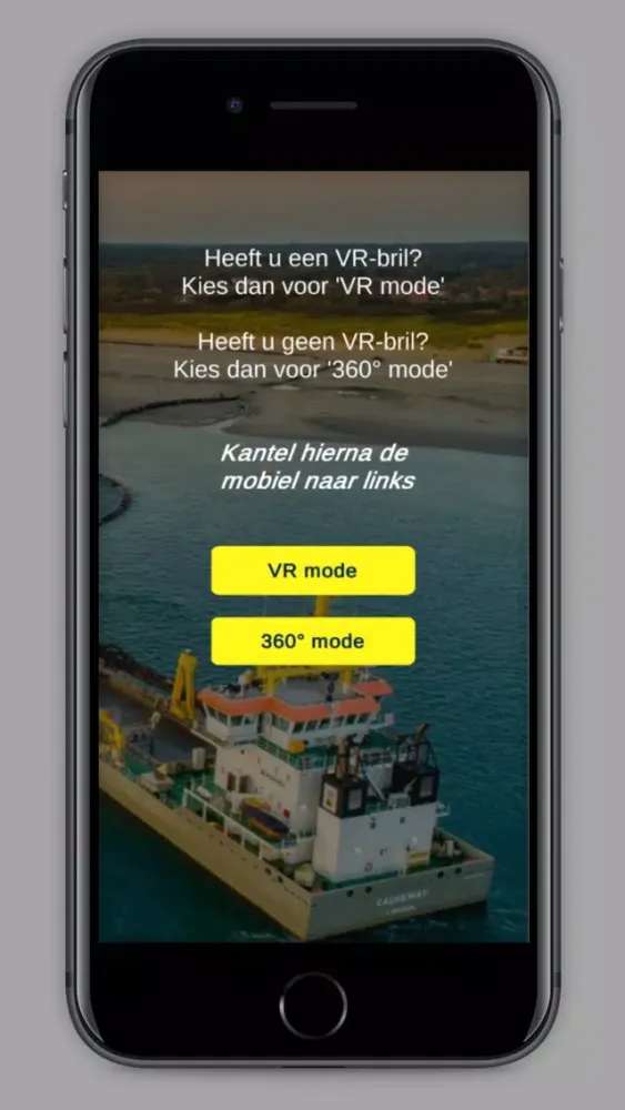 Zrzuty ekranu Boskalis VR